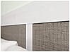 Doppelbett MOONDUST 180 x 200 cm Schneeeiche / Geflechtoptik, Forte