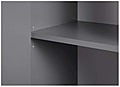 Sideboard Kommode ELENZIO 2T4S Graphit Grau mit 2 Türen 4 Schubladen