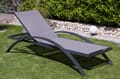 Sonnenliege Gartenliege DONNA aus Aluminium Lehne 4 Fach verstellbar