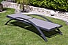 Sonnenliege Gartenliege DONNA aus Aluminium Lehne 4 Fach verstellbar