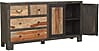 Sideboard TARIM Schubladenkommode aus Mango und Akazie 165 cm