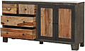 Sideboard TARIM Schubladenkommode aus Mango und Akazie 165 cm