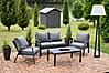 Alu Garten Lounge Sitzgruppe VICTORIA  4-tlg von Garden Pleasure