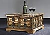 Truhentisch Couchtisch KALANKA 70,5 x 70,5 cm