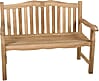 Bank Gartenbank ROMANG 2-Sitzer aus Teakholz 120 cm