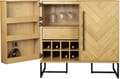 Highboard Weinschrank Barschrank CLASS EICHE von DutchBone