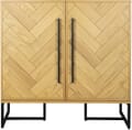 Highboard Weinschrank Barschrank CLASS EICHE von DutchBone