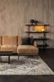 Couchtisch CLASS BLACK mit Fischgrät Platte 120 x 60 cm von DutchBone