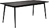 Esstisch FABIO BLACK Eiche Fischgrätmuster furniert 180 x 90 cm