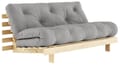 Schlafsofa ROOTS 160 cm Polster NATURAL Klappsofa Gestell Kiefer 