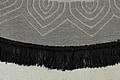 Teppich NELSON Pure Black  Ø175 cm von Dutchbone