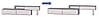 Wohnwand KAELON 3er Set mit Beleuchtung Optik Artisan Eiche von Forte