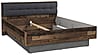 Doppelbett CLIF 160 x 200 cm Optik: Old Wood Vintage von Forte