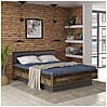 Doppelbett CLIF 160 x 200 cm Optik: Old Wood Vintage von Forte