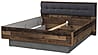 Doppelbett CLIF 160 x 200 cm Optik: Old Wood Vintage von Forte
