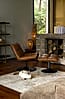Hocker BAR VINTAGE BROWN Kunstleder von DutchBone