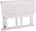 Gartentisch Klapptisch MANILA 100 x 50 cm white washed aus Eukalyptus