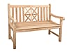 Gartenbank PANTAR 2-Sitzer aus Teakholz 120 cm von Garden Pleasure