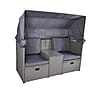 Relax Lounge 4041908123954 SAINT TROPEZ mit Hocker und Sonnendach