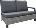 Gartenbank Eckbank Lounge Ecke PRATO BRICK von Lesli Living