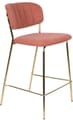 Hocker Tresenhocker JOLIEN GOLD PINK