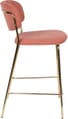 Hocker Tresenhocker JOLIEN GOLD PINK