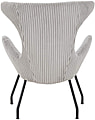 SalesFever Relaxsessel Sessel mit Texturstoff in Grau