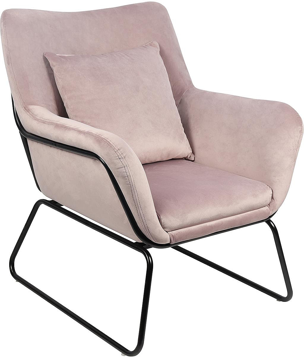 SalesFever Relaxsessel Sessel mit Samtbezug in verschiedenen Farben | Sessel