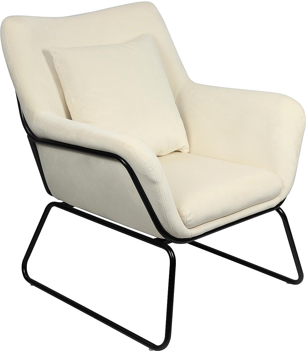 SalesFever Relaxsessel Sessel mit Samtbezug verschiedenen in Farben