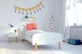 Kinderbett Lizzi 90 x 200 im skandinavischen Design mit Lattenrost