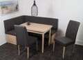 Eckbank Eckbankgruppe TURIN mit Tisch Peter Sonoma Eiche ausziehbar