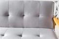 SalesFever Schlafsofa 190x85x81 cm dunkelgrau Webstoff