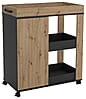 Servierwagen HOME BAR 204 Optik: Artisan Eiche Schwarzeiche, von Forte