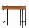 Schreibtisch Tisch mit Metallgestell und Ablage Schreibtisch Tisch mit Metallgestell und Ablage