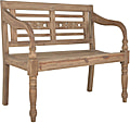 Bank Gartenbank MOYO 2-Sitzer aus Mahagoni-Holz von GardenPleasure