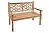 Bank Gartenbank SAYANG 2-Sitzer aus Teakholz 120 cm von GardenPleasure