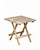 Beistelltisch Klapptisch SIMUK Teakholz quadratisch von GardenPleasure