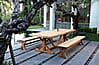 Tisch Gartentisch KISAR aus recyceltem Teak von GardenPleasure