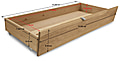 Schubladenset für Balkenbett GORM Fichte mit geölter Oberfläche