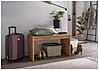 Garderobenbank Sitzbank KIRSA 82 cm Kernbuche massiv