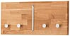 Wandgarderobe Hakenleiste KIRSA 50 cm Wildeiche massiv geölt