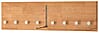 Hakenleiste Wandgarderobe KIRSA 80 cm Wildeiche massiv geölt