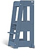 tiSsi® Entdeckerturm / Lernturm FELIX mitwachsend Buche massiv Taubenblau