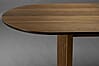 Esstisch BARLET ausziehbar 200 bis 240 cm Walnussfurnier von DutchBone