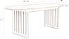Esstisch BARLET ausziehbar 200 bis 240 cm Walnussfurnier von DutchBone