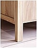 Highboard JYTANA 2 Türen in Mauvella Eiche Optik /Schwarz, von Forte