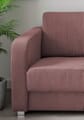 Schlafsofa Funktionssofa MIA Stoff Cord mit getrennten Liegeflächen in Blau