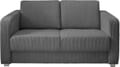 Schlafsofa Funktionssofa MIA Stoff Cord mit getrennten Liegeflächen in Blau