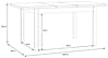 Esstisch Ausziehtisch JOAKIMIS 120-160 cm Mauvella-Eiche Nachbildung
