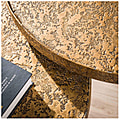 Beistelltisch ZAND Bronze Antik 2-Satz-Tisch Metall sandgestrahlt 